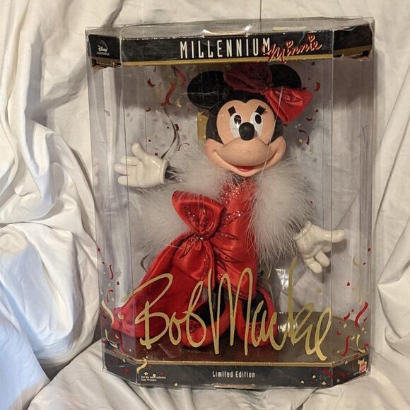 šNWTāRAREāLimitedĀ EditionāBobāMackieā1999āMillenniumāMinnieāMouse - Picture 2 of 7